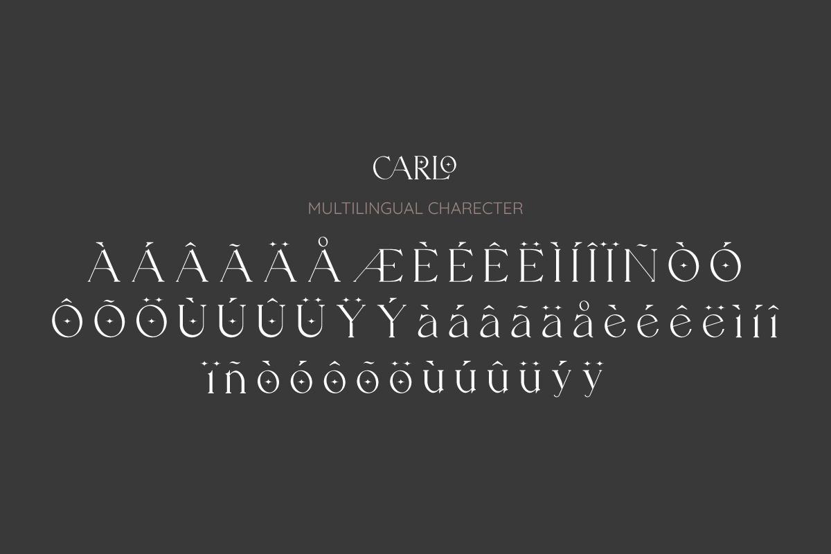 Carlo Elegant Serif Font Carlo Elegant Serif Font