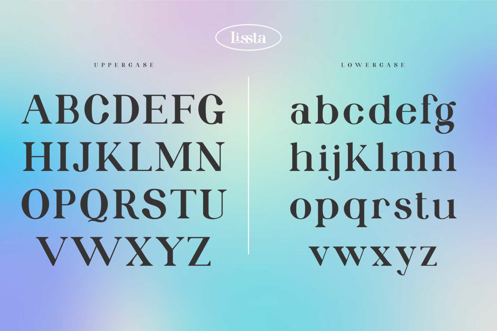 Lissta Ligature Serif Font