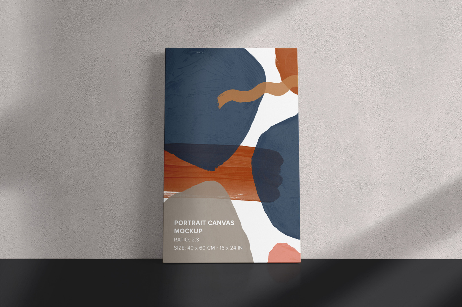 Leaning on Wall Front Canvas Mockup Bundle Leaning on Wall Front Canvas Mockup Bundle