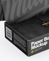 Opened Paper Box Mockup