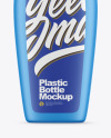 Plastic Bottle With Pump Mockup