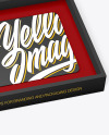 Gift Card in a Box Mockup