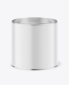 Matte Tin Can Mockup