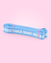 Matte Resistance Band Mockup