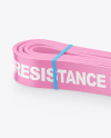 Glossy Resistance Band Mockup