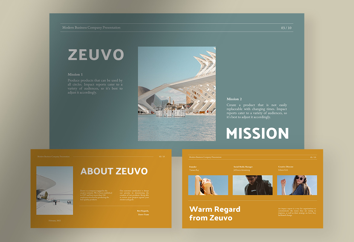 Zeuvo - Business Company Powerpoint