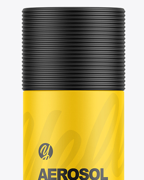 Aerosol Can Mockup