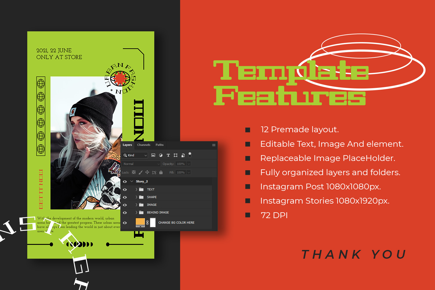 Paradise Instagram Template Paradise Instagram Template