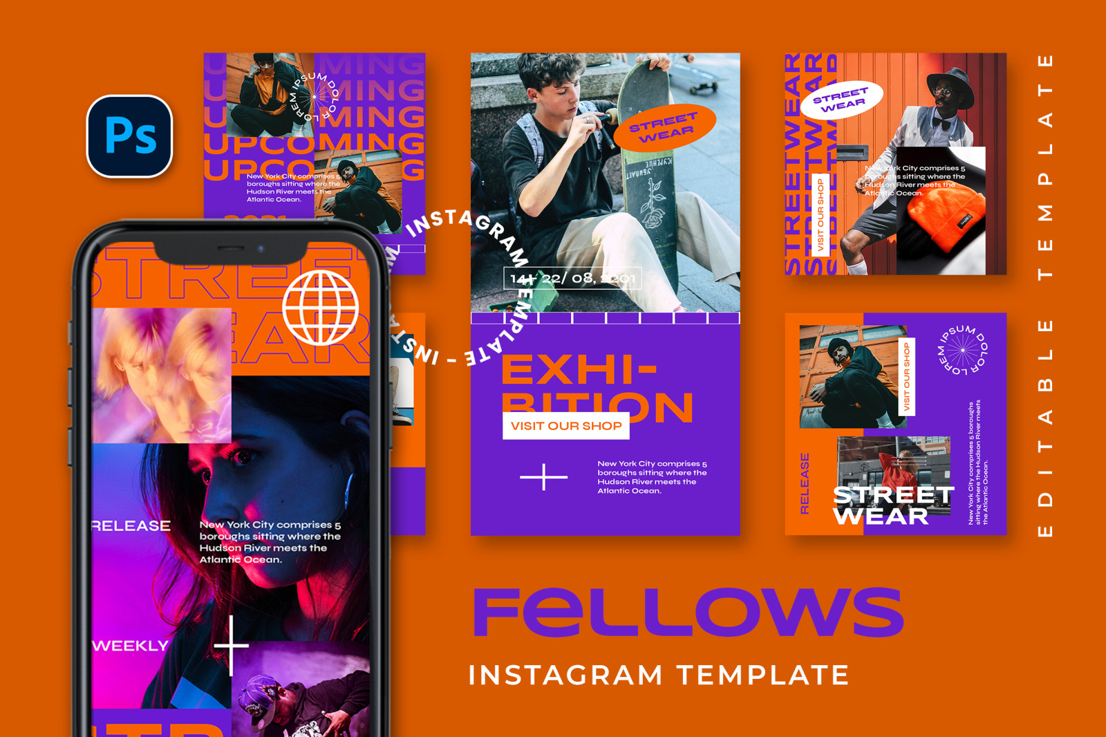 Fellows Instagram Template Fellows Instagram Template