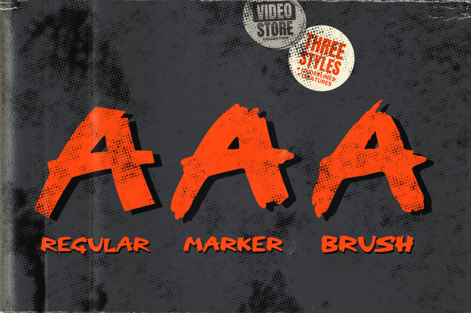 Wasted Youth: A 90s Grunge Inspired Brush Font Wasted Youth: A 90s Grunge Inspired Brush Font