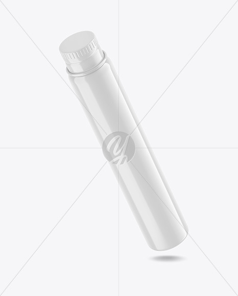 Glossy Cosmetic Bottle Mockup