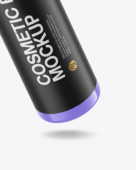 Glossy Cosmetic Bottle Mockup