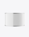 Glossy Tin Can Mockup
