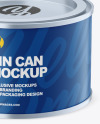 Matte Tin Can Mockup