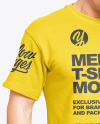 Man in a T-Shirt Mockup