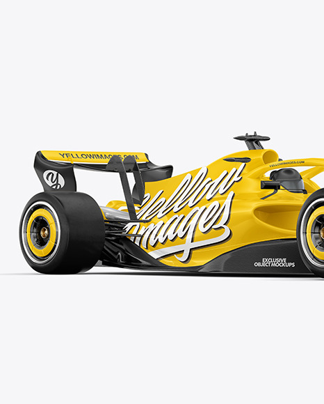 Formula-1 2022 Mockup - Half Side View