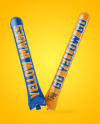 Cheering Balloon Sticks Mockup