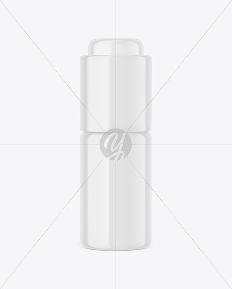 Glossy Cosmetic Bottle Mockup