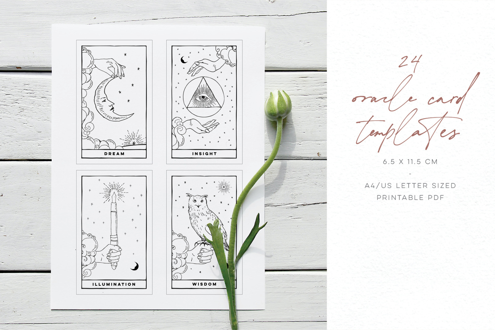The Celestial Oracle Graphic Tarot Clipart Vector Kit The Celestial Oracle Graphic Tarot Clipart Vector Kit