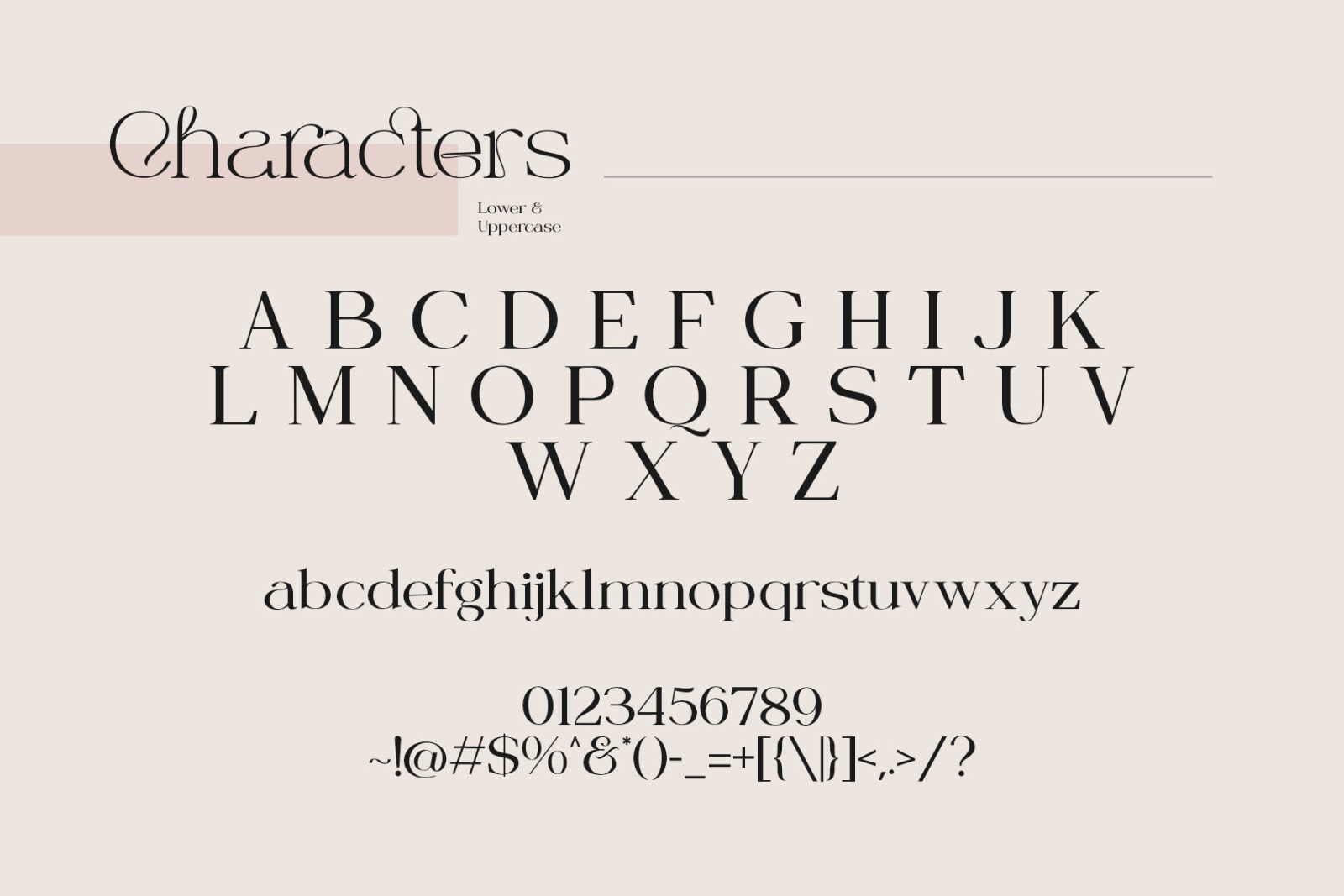 Miloner Typeface