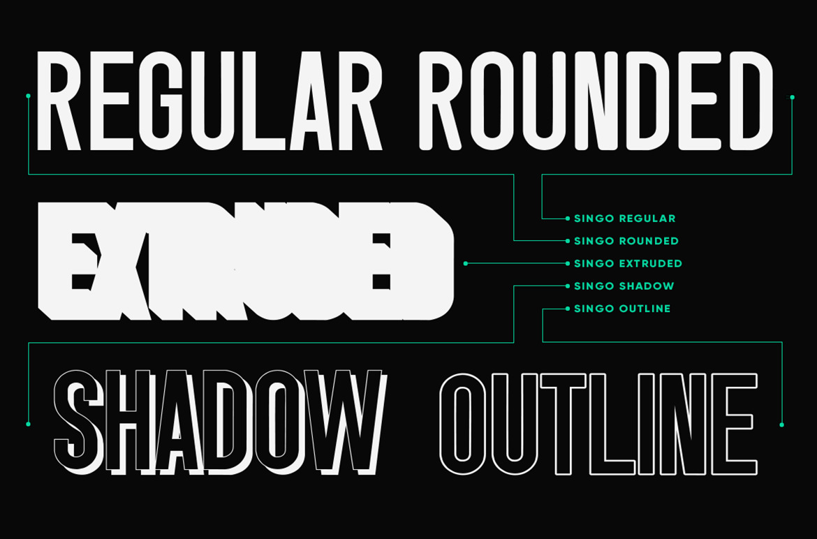 Singo | Sans Display Font Singo | Sans Display Font