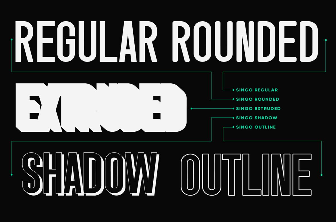 Singo | Sans Display Font