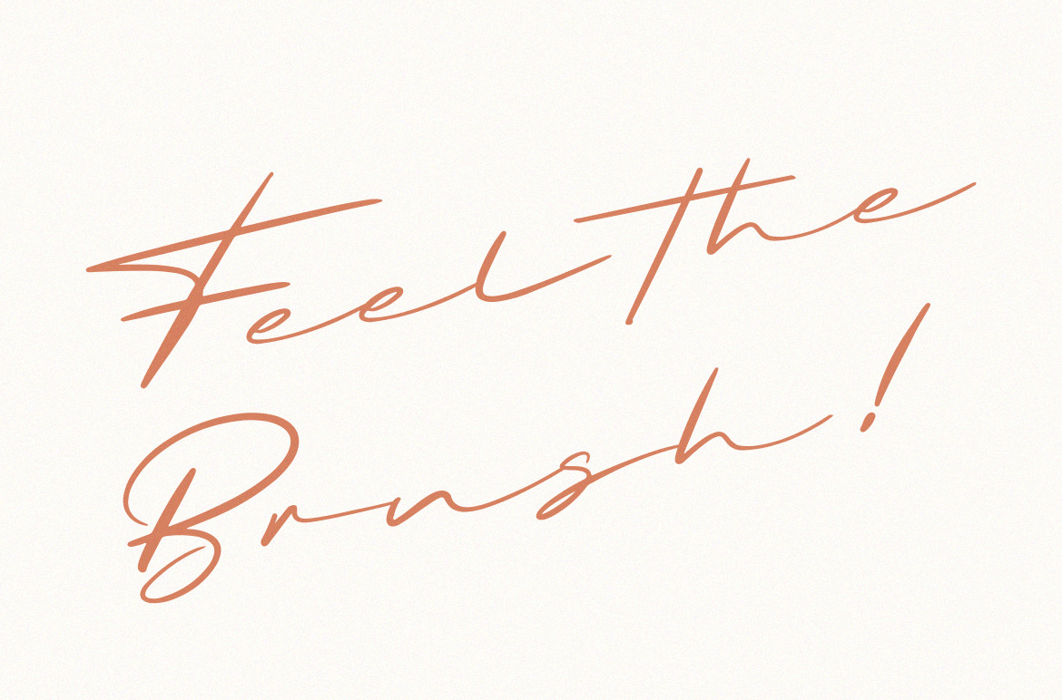 Briquete | Natural Brush Font