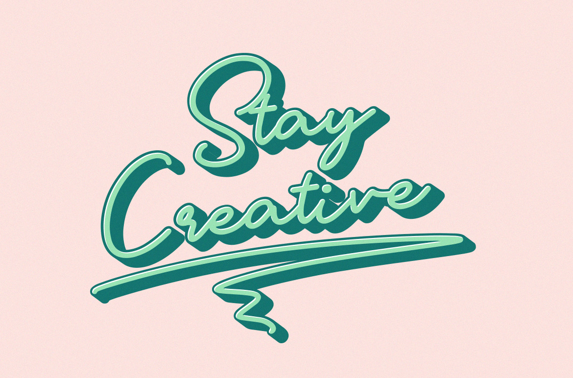 Geofanny | Monoline Layered Script Font Geofanny | Monoline Layered Script Font