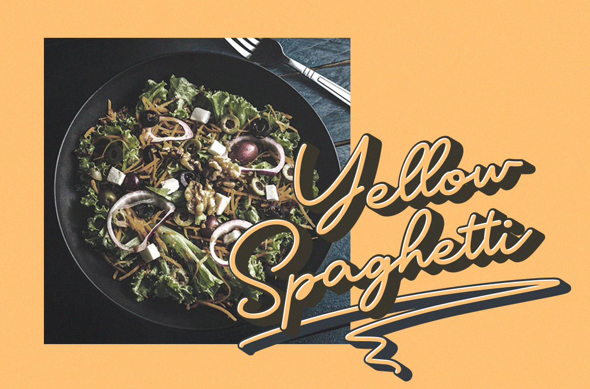 Geofanny | Monoline Layered Script Font Geofanny | Monoline Layered Script Font