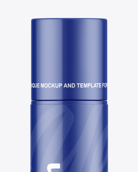 Glossy Lip Balm Tube Mockup