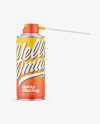 Matte Spray Can Mockup