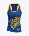 Women's Tank Top Mockup