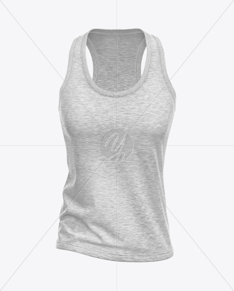 Melange Women's Tank Top Mockup