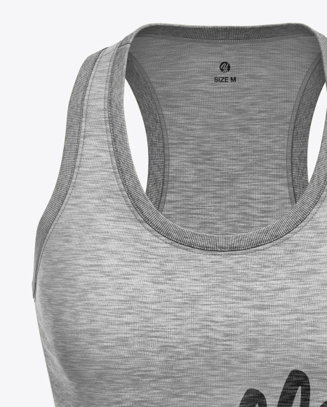 Melange Women's Tank Top Mockup