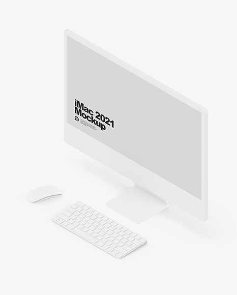 iMac 24” Mockup