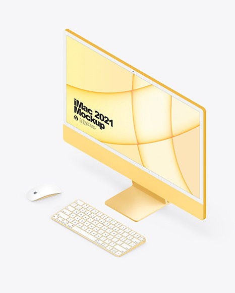 iMac 24” Mockup