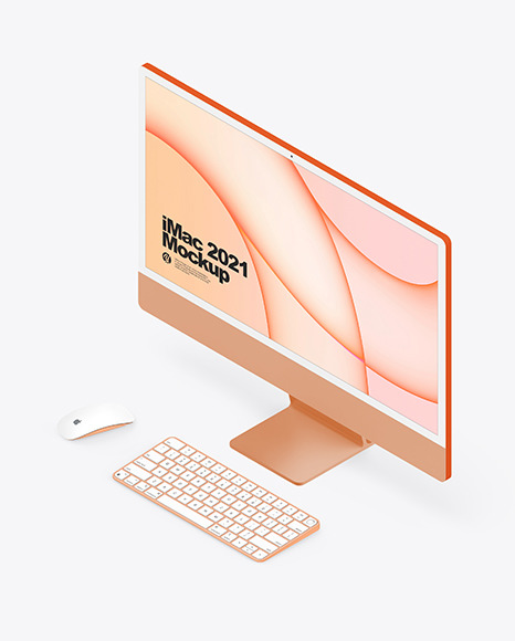 iMac 24” Mockup