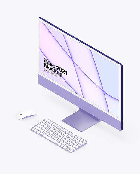 iMac 24” Mockup