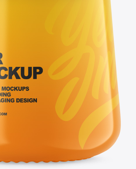 Glossy Jar Mockup