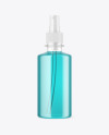 Clear Plastic Spray Bottle Mockup