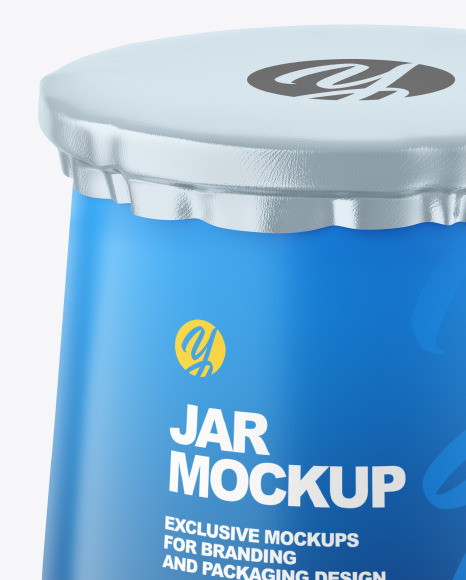 Matte Jar Mockup