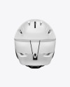 Ski Helmet Mockup - Back View