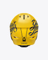 Ski Helmet Mockup - Back View