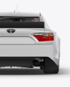 Nascar Camry Back view Mockup