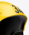 Ski Helmet Mockup - Right Half Side View