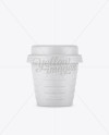 Kraft Small Coffee Cup Mockup - Front View