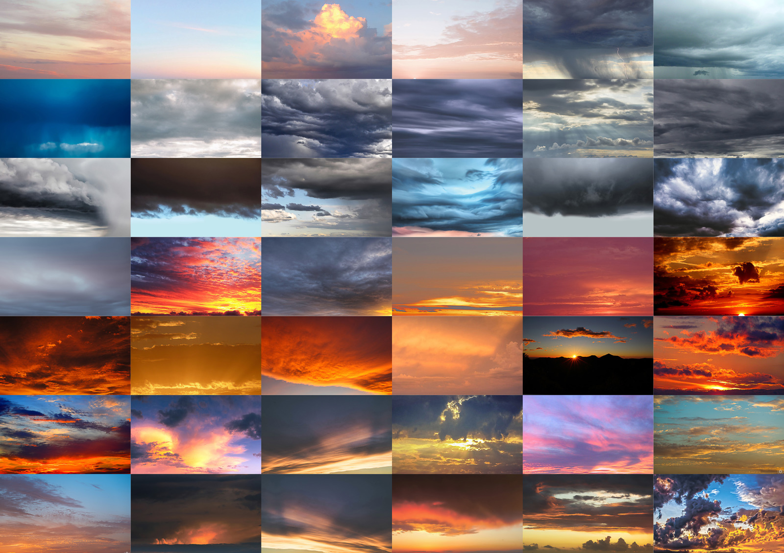 250 Perfect Skies Photo Overlays