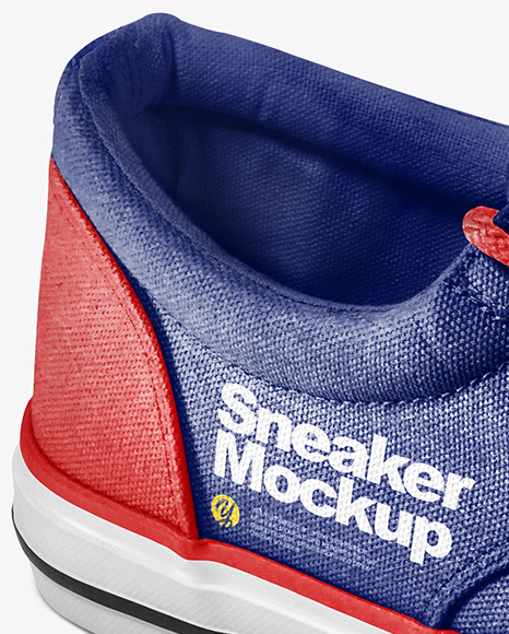 Sneaker Mockup - Half Side View