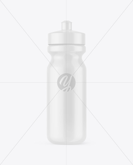 Glossy Sport Bottle Mockup