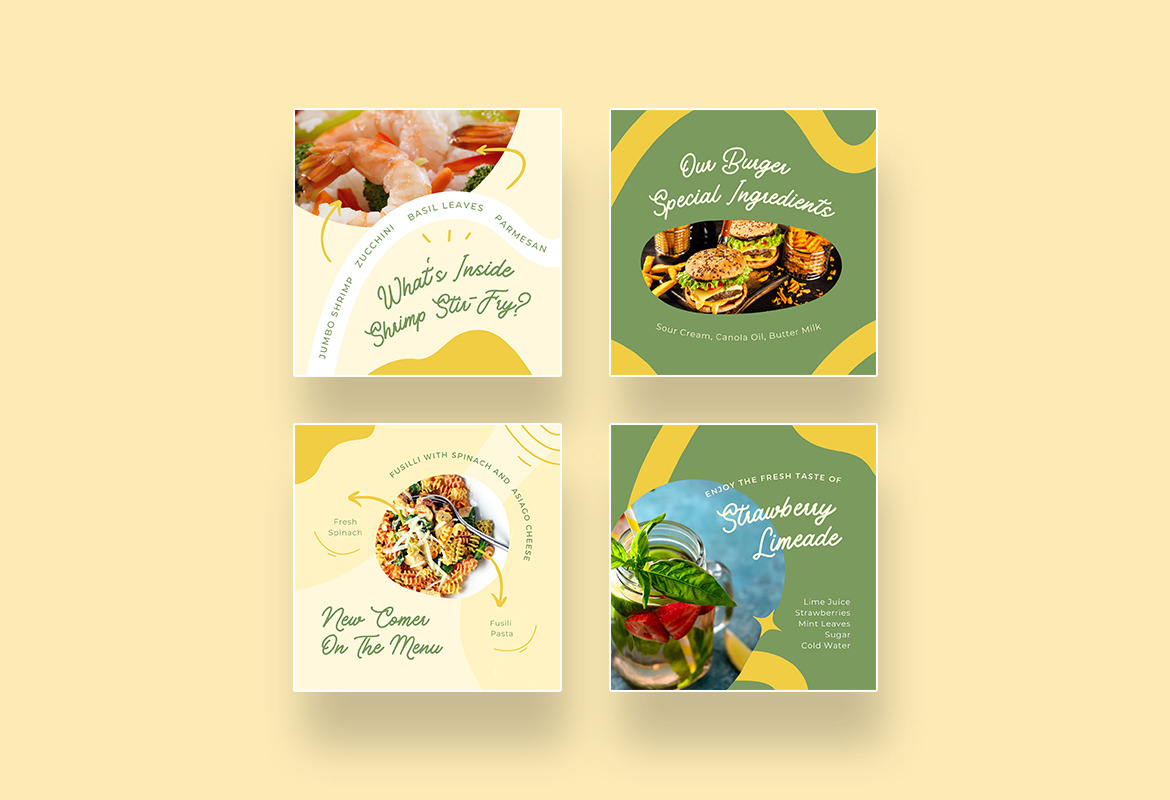 Food Ingredients Instagram Canva Food Ingredients Instagram Canva